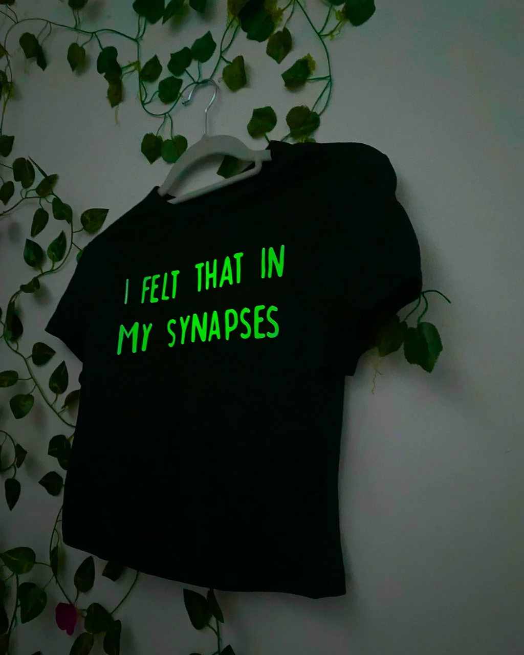 Glow-In-The-Dark 'Synapses' Crop