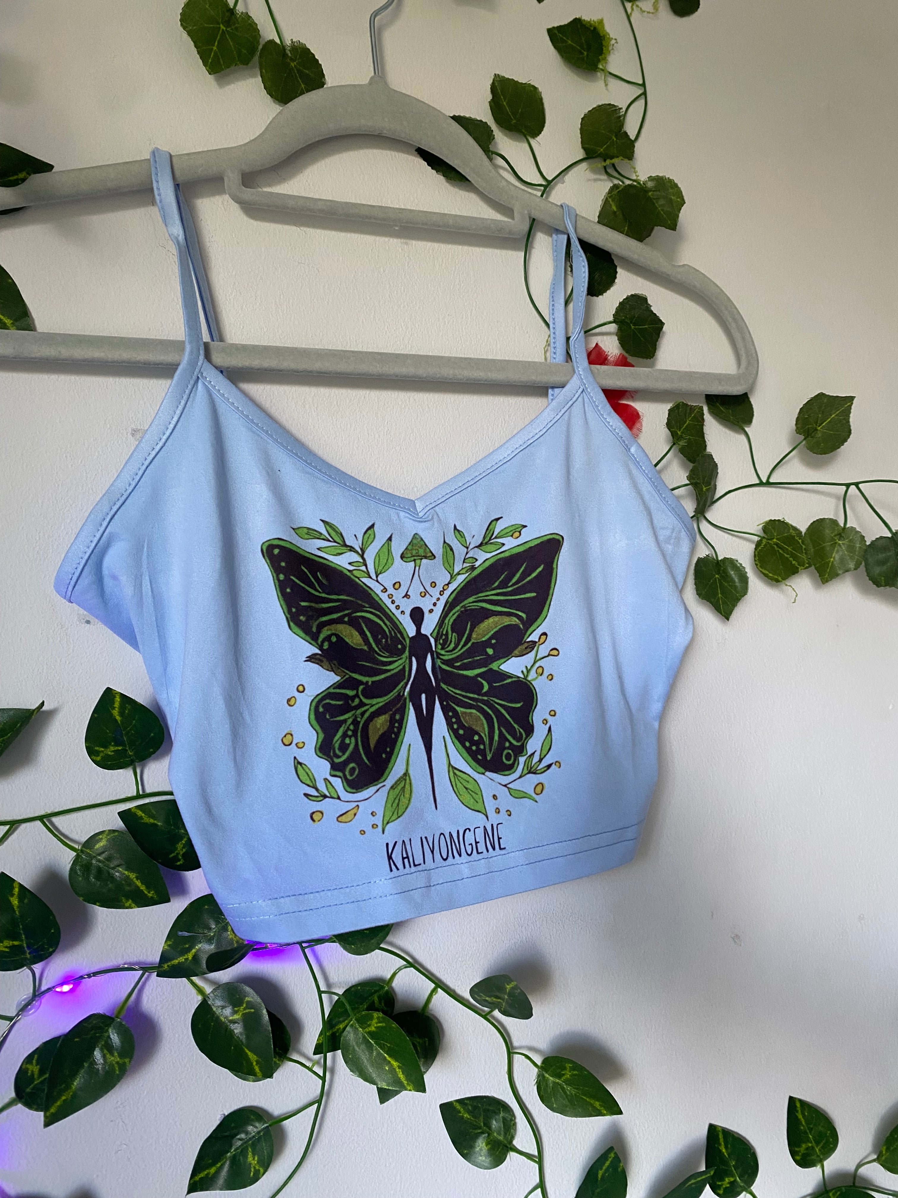 Kaliyongene Logo Crop Top
