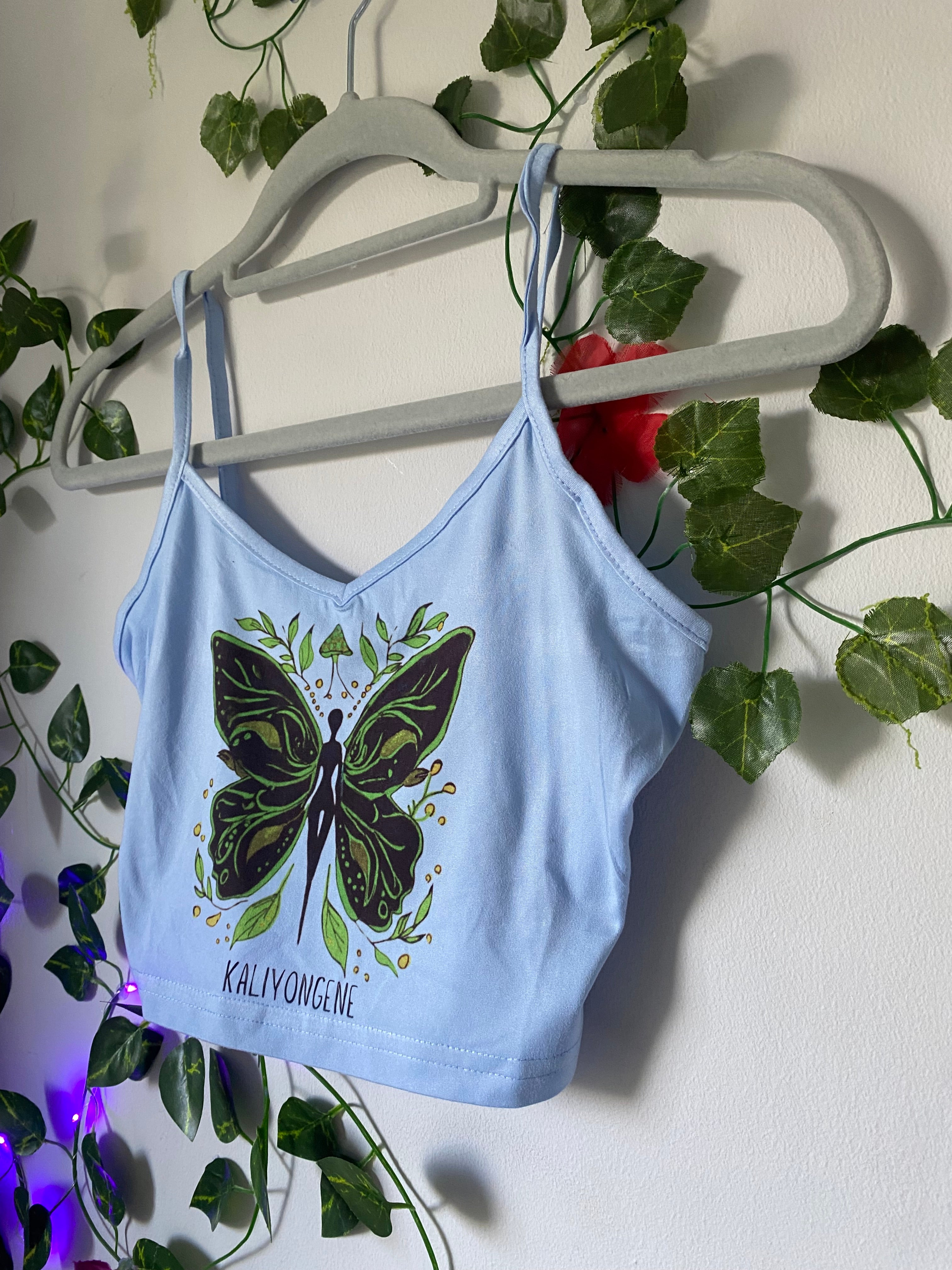 Kaliyongene Logo Crop Top