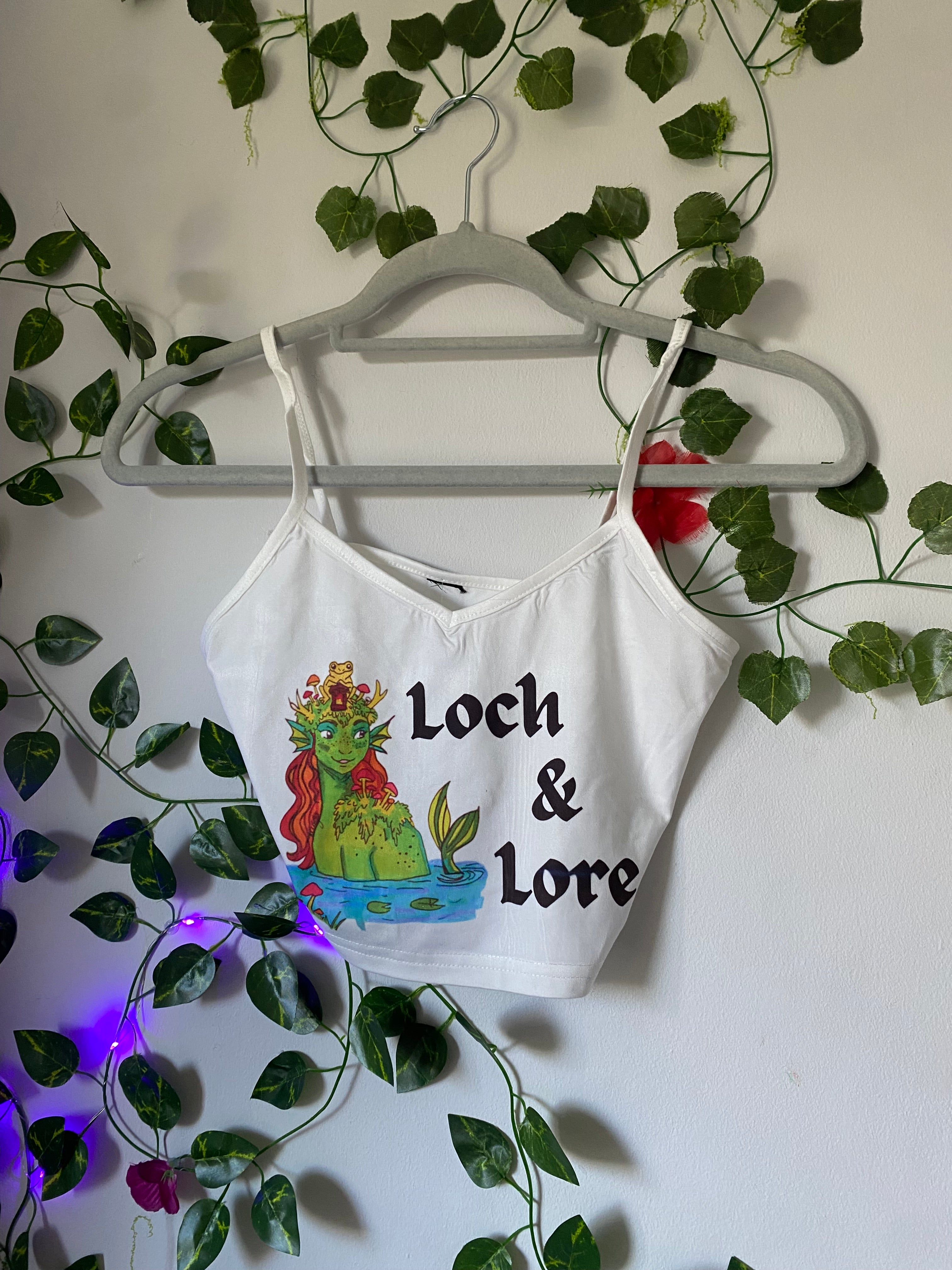 Loch & Lore Crop Top – Scottish Folklore Edition