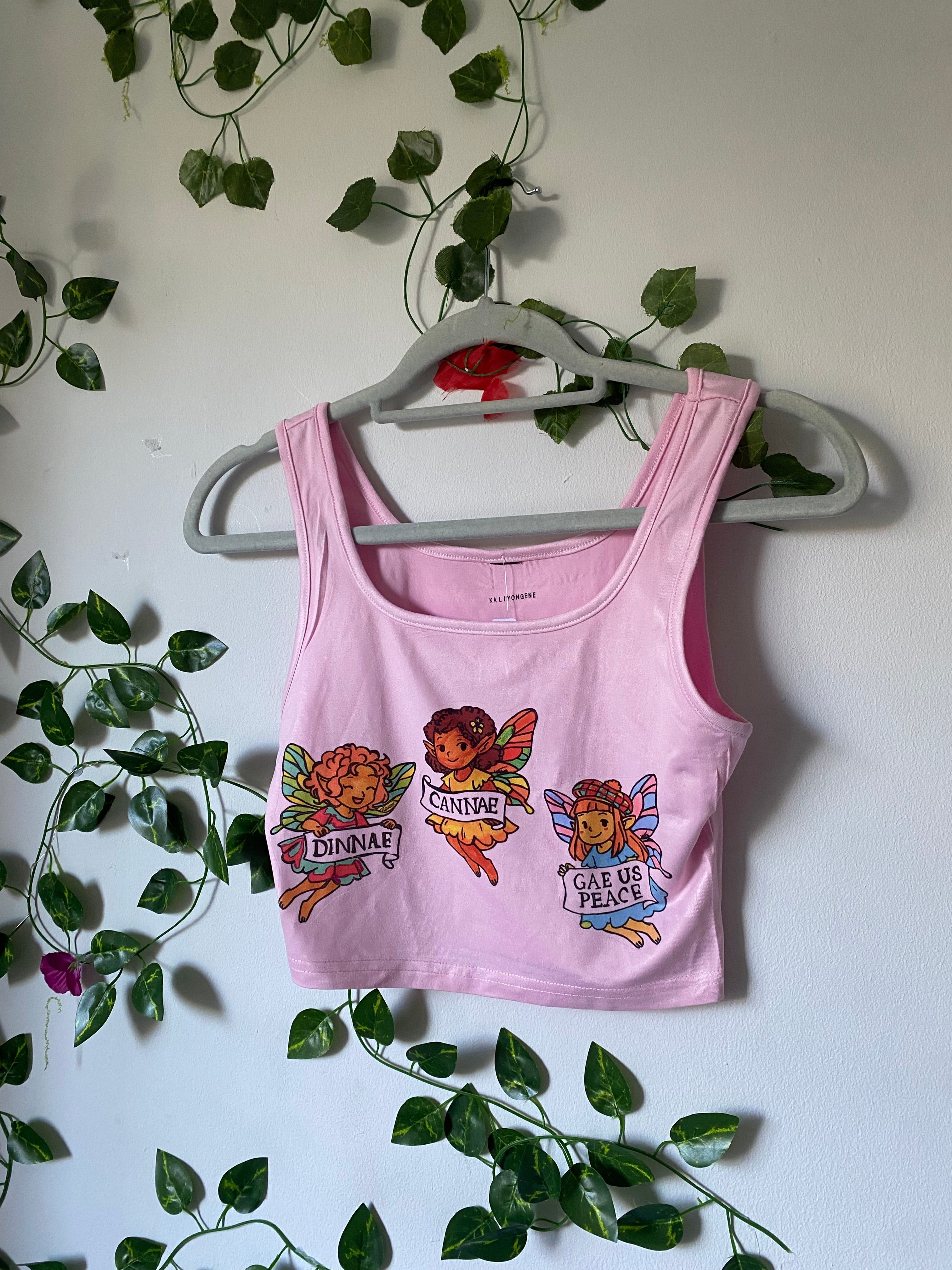 Scottish fae crop top