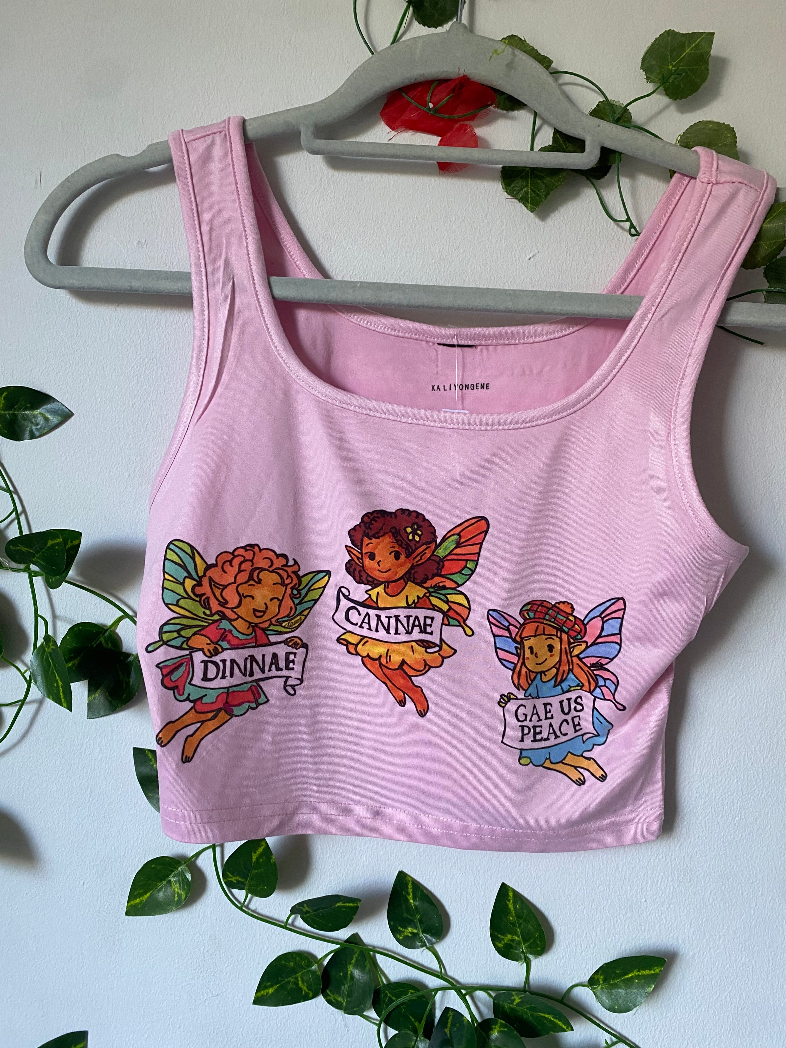 Scottish fae crop top
