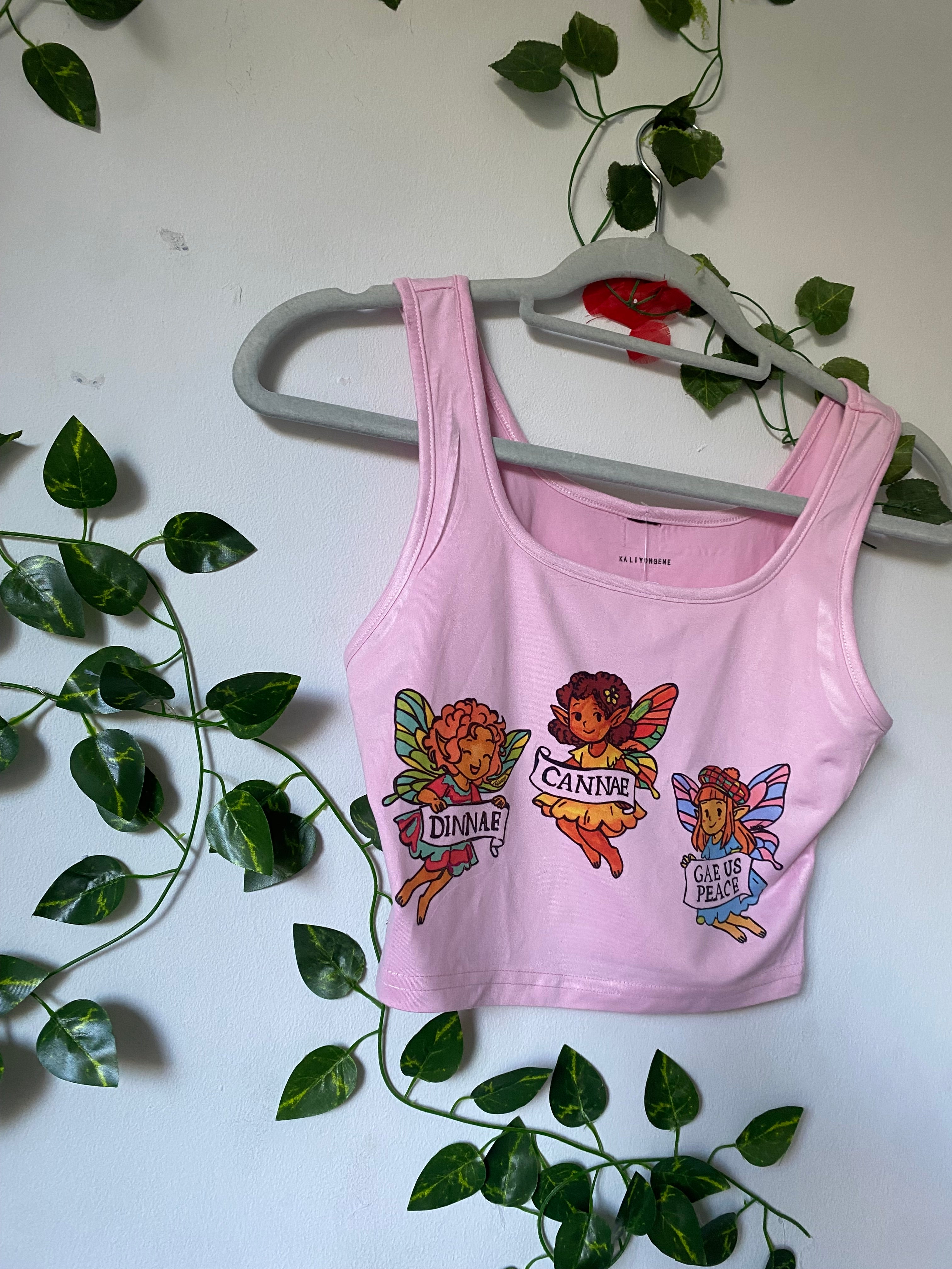 Scottish fae crop top