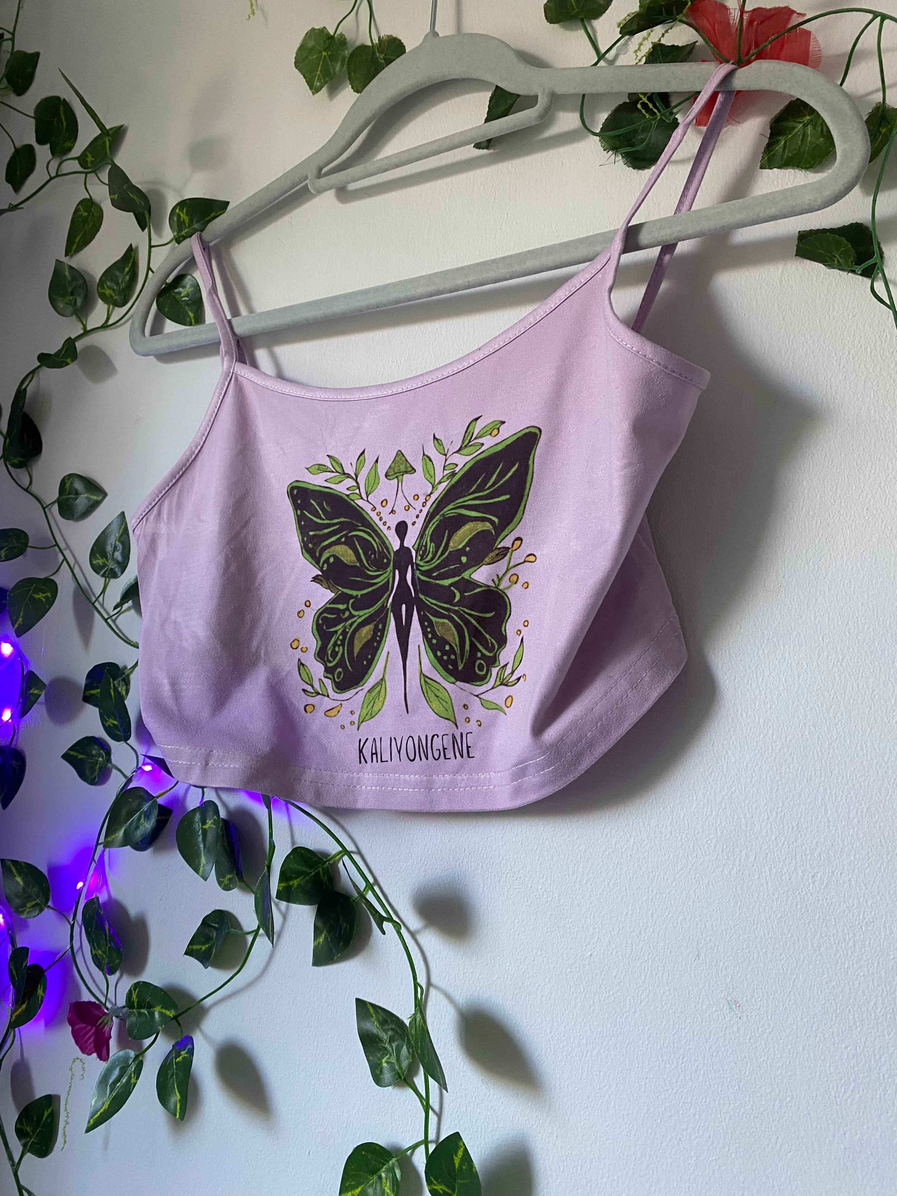Kaliyongene Logo Crop Top