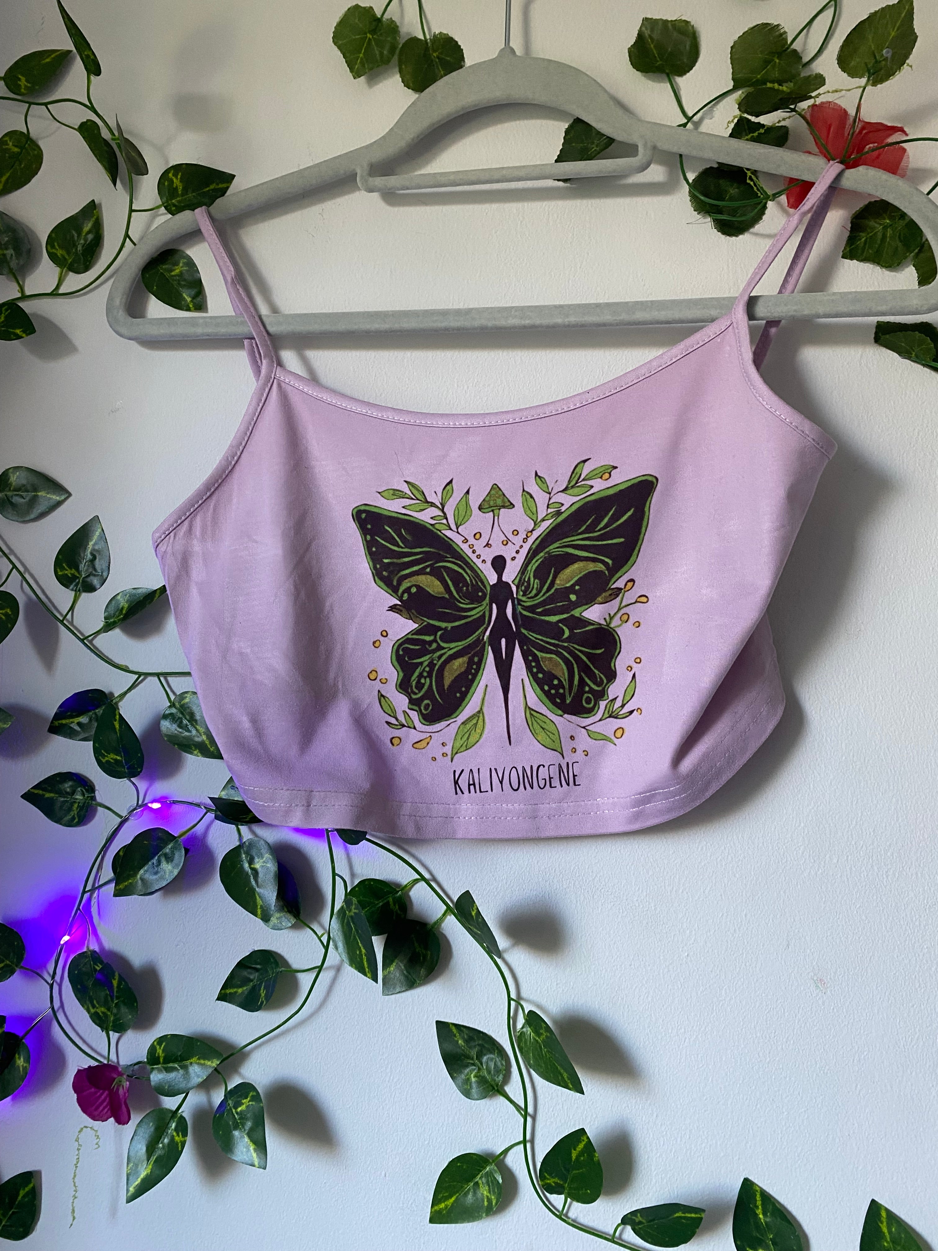 Kaliyongene Logo Crop Top