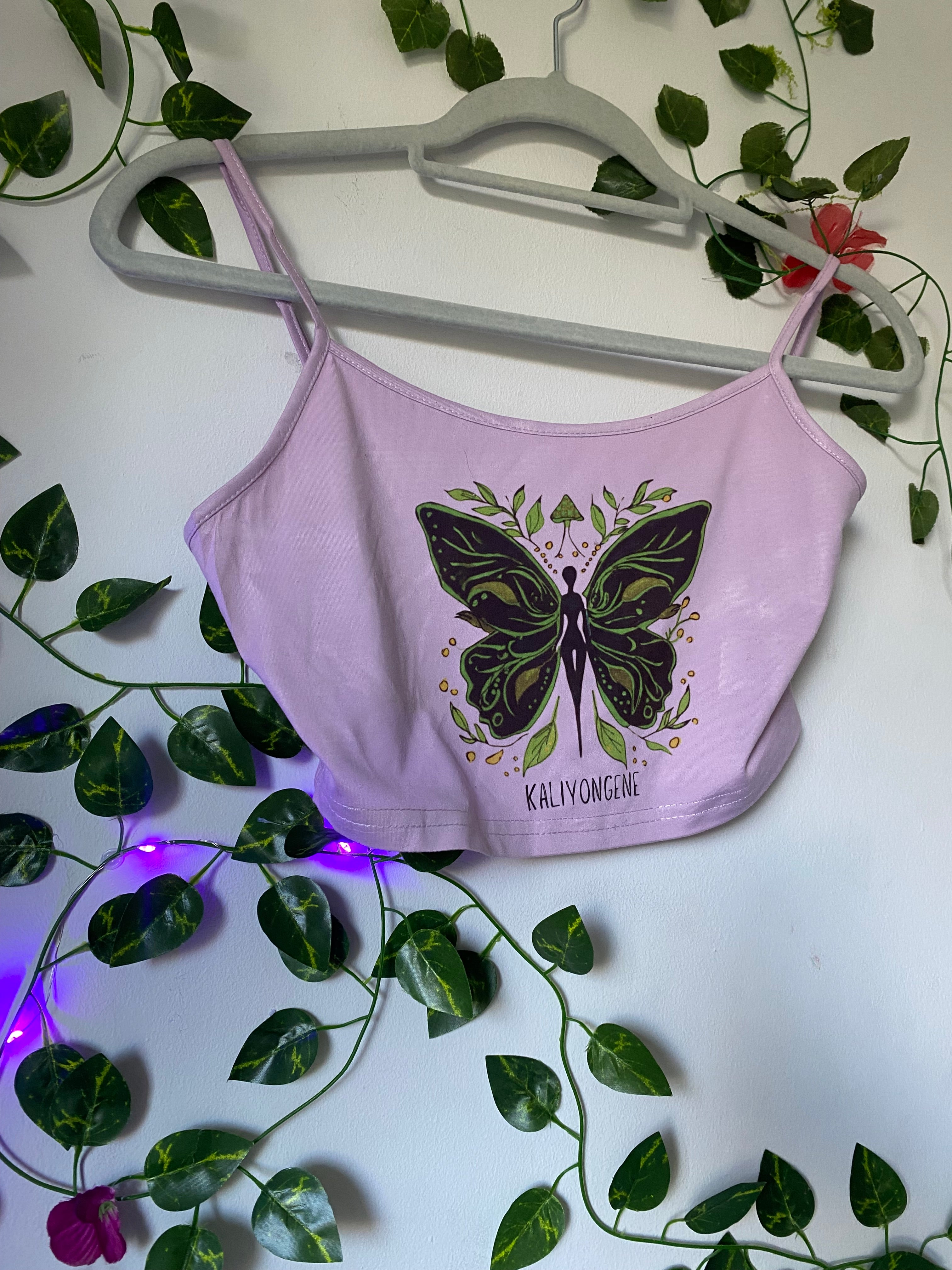 Kaliyongene Logo Crop Top