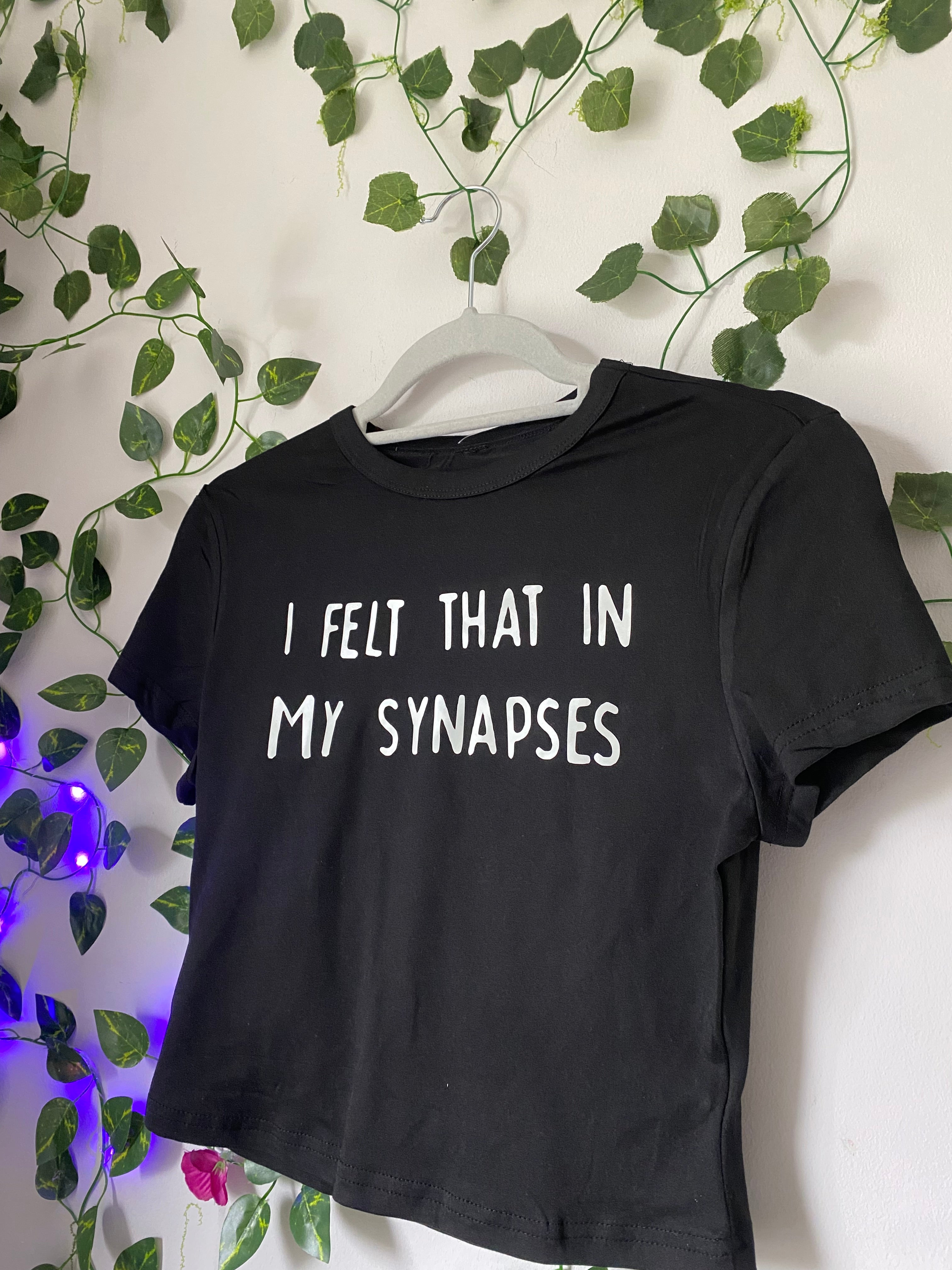 Glow-In-The-Dark 'Synapses' Crop