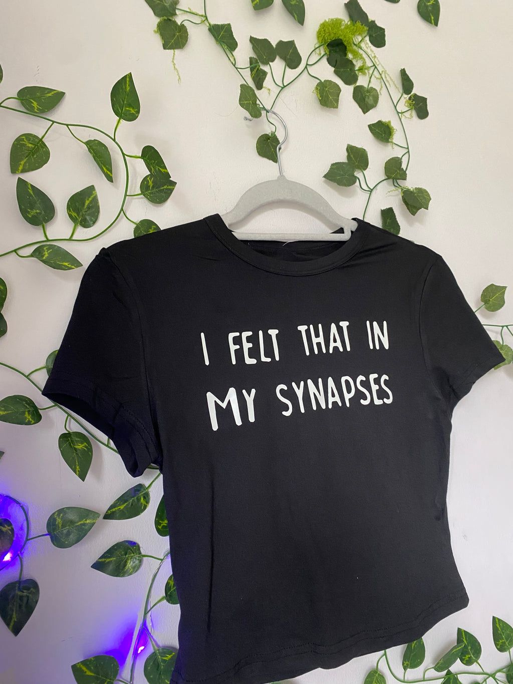 Glow-In-The-Dark 'Synapses' Crop