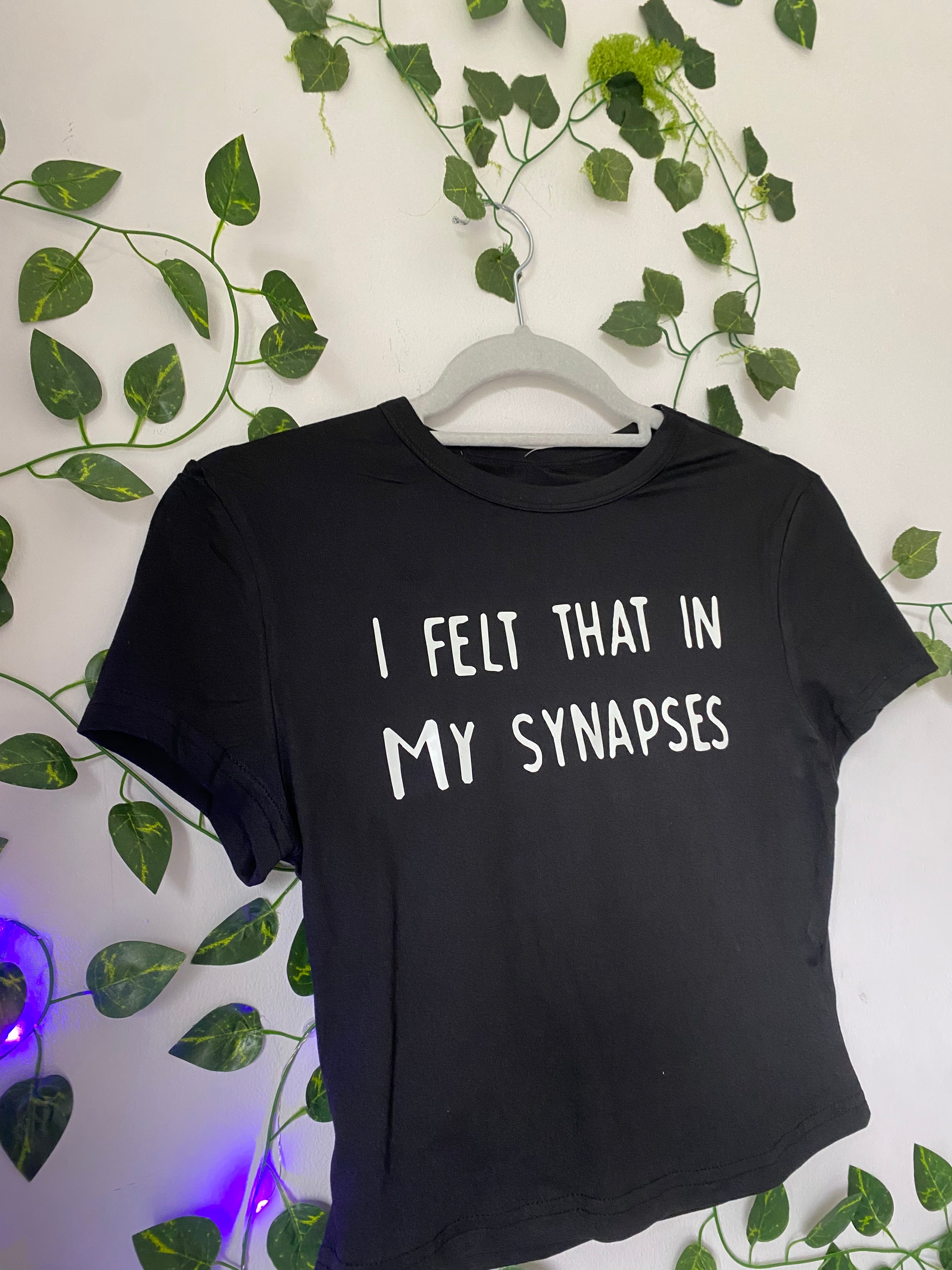 Glow-In-The-Dark 'Synapses' Crop