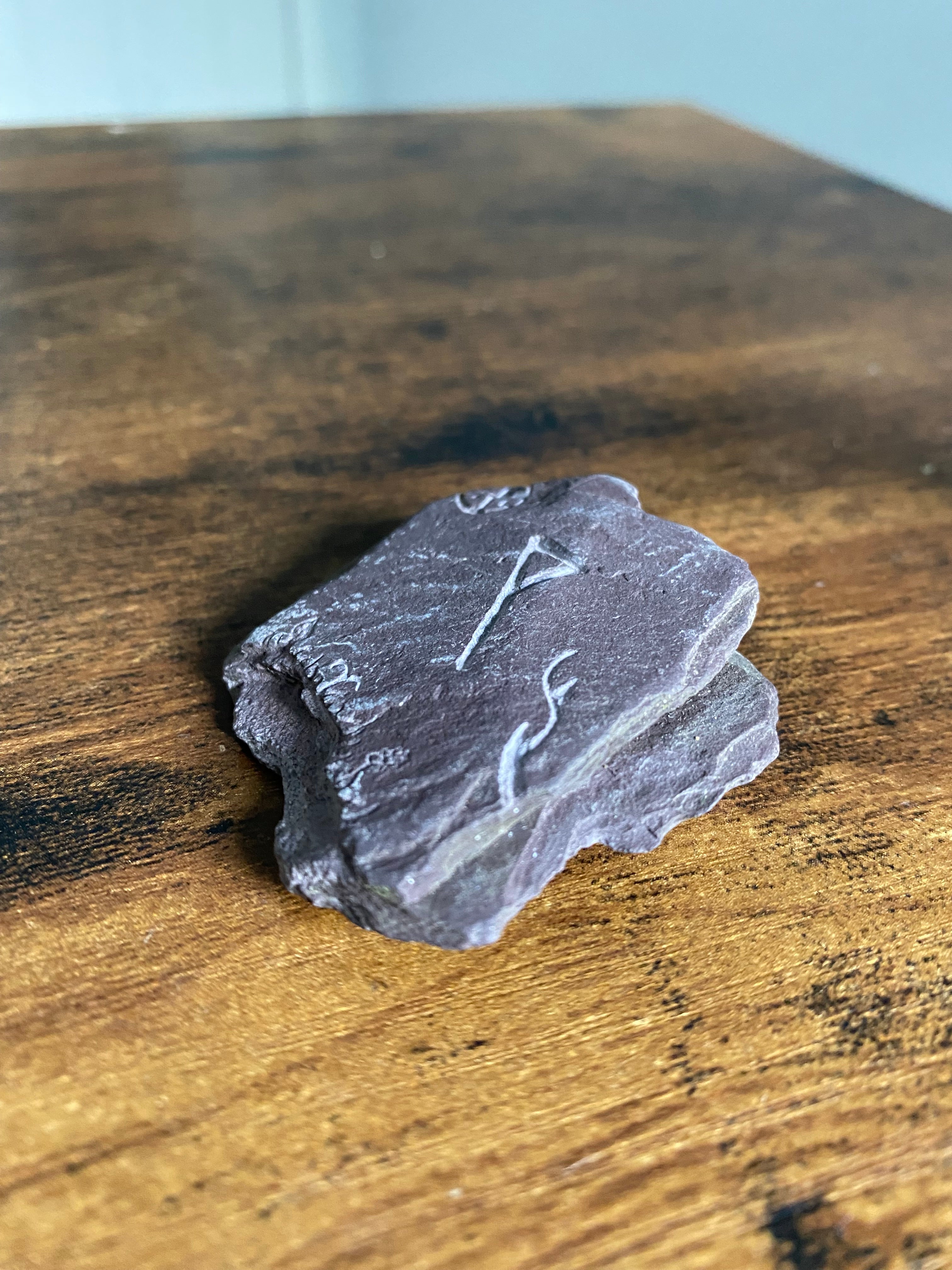 Runic Grounding Stone 'Wunjo'