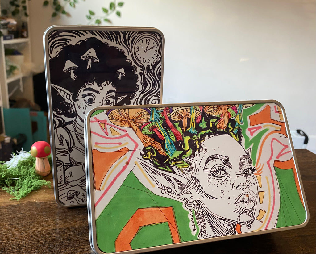 Fantasy Art Storage Tins