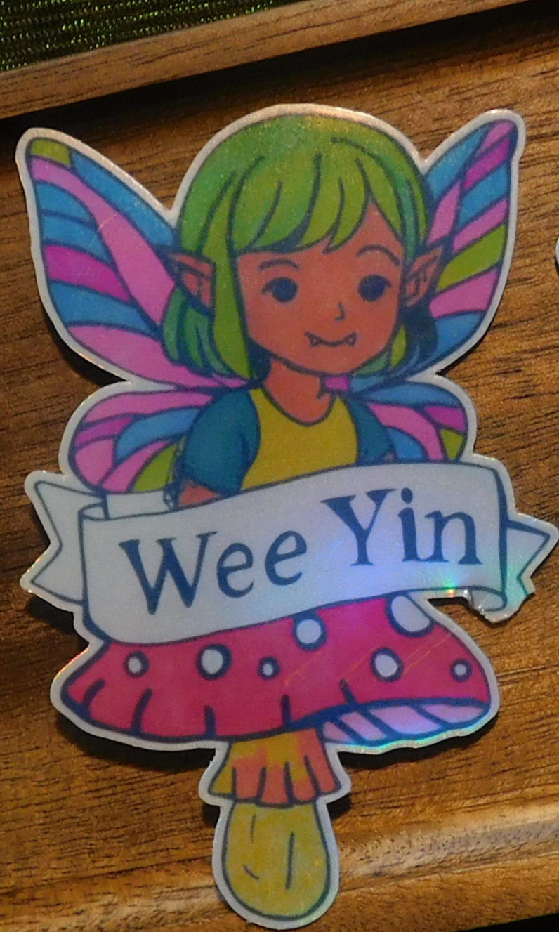 'Wee Yin' Sticker